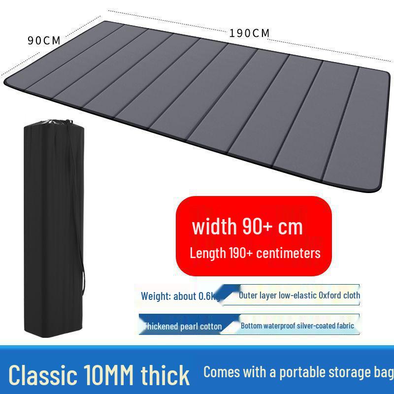 Thickened Waterproof Folding Sleeping Pad: Moisture-Proof Yoga and Nap Mat for Camping and Office Use