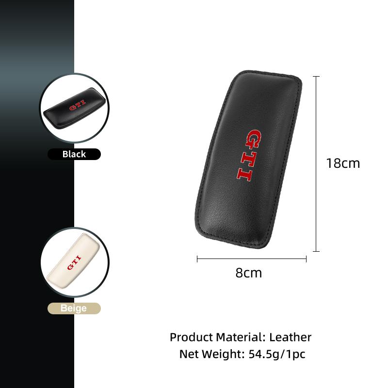 Car Knee Cushion Soft Leather Car Door Elbow Rest Cushion For VW Golf 4 6 7 GTI Tiguan Passat B5 B6 B7 CC Jetta MK5 MK6 Polo Hew8