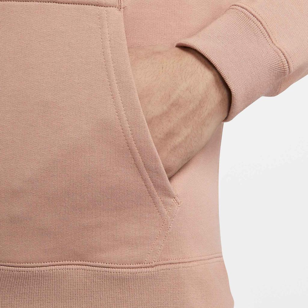 Nike Sport Casual Pullover Hoodie Men Tops Desert-Yellow DH4350-202