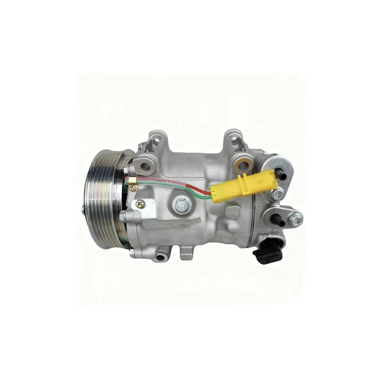 Компрессор 7C16, совместимый с моделями Citroen: 9656572680, 9648238480, 648779, D7C16-130 Aluminum + Iron