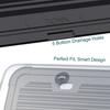 Aootf License Plate Protector- Clear Novelty Number Plate Cover With Silicone Car Tag Frame, Unbreakable Cover To Protect Front Or Back License Plate