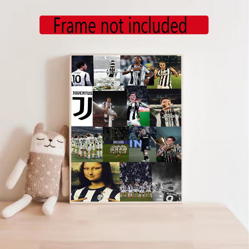 Juventus 5D Diamond Painting Round Diamond Rhinestones Mosaic Diamond Embroidery Wall Paintings Rhinestones Gift Frameless