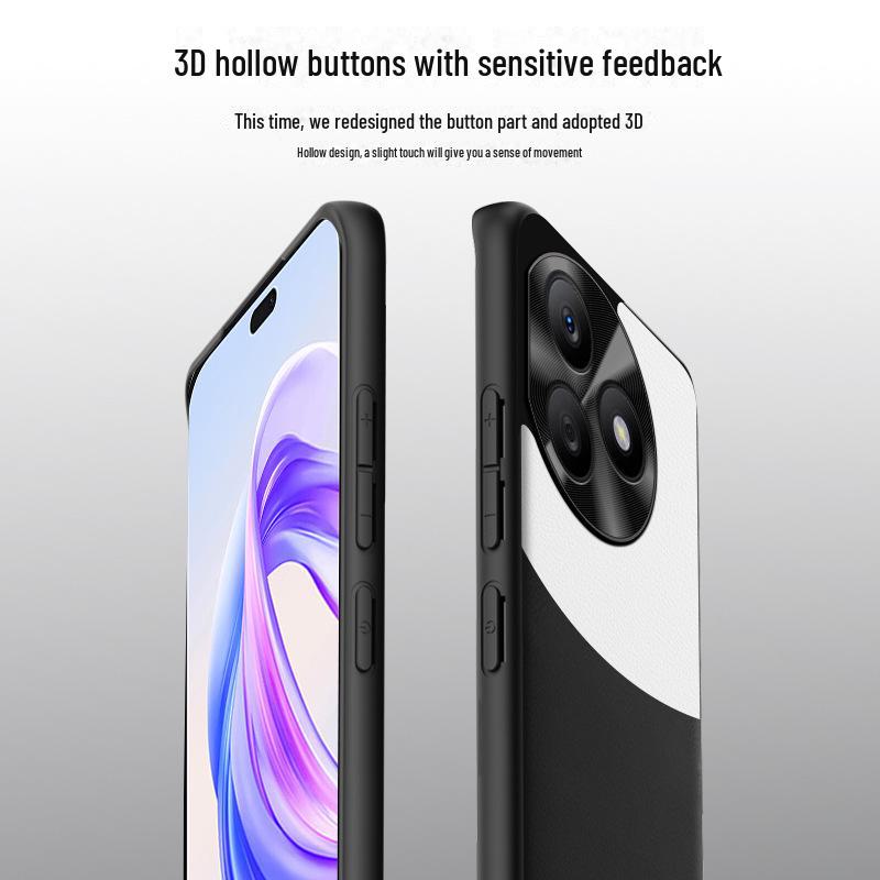 Premium Liquid Leather Protective Case for Honor X50i+ - Anti-Fall & Anti-Fouling Cover