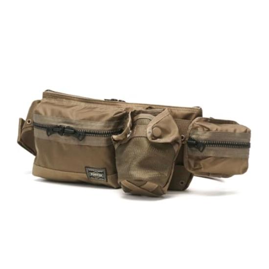 

[Porter] PORTER ALL WAIST BAG with POUCHES Waist Bag 502-05961 Beige