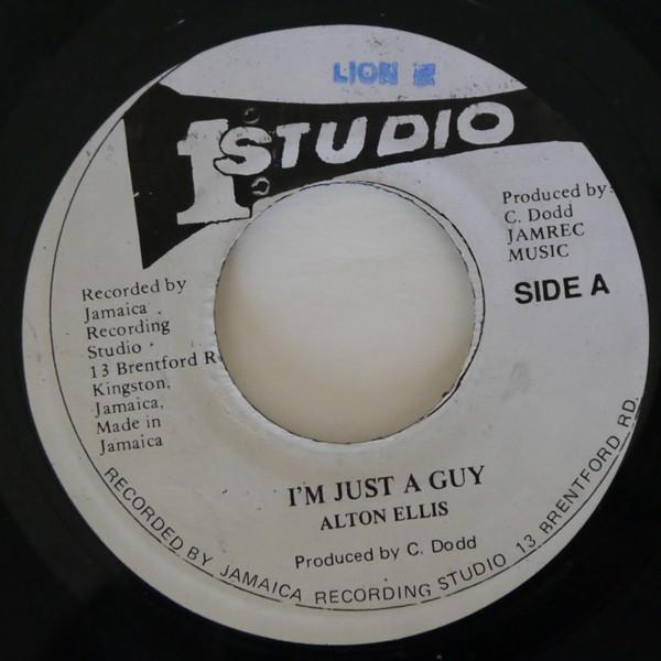 

7inch Record ALTON ELLIS - I m Just A Guy NONE Studio One Jamaica Reggae, Ska & Dub Used