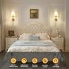 Nordic Wireless RGB Dimmable Ambiance Wall Lamp for Bedroom Sofa Stairs