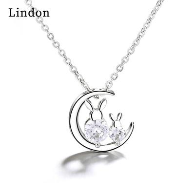 Lindon Women Necklace Pendant Copper Alloy Zircon Fashion Gift