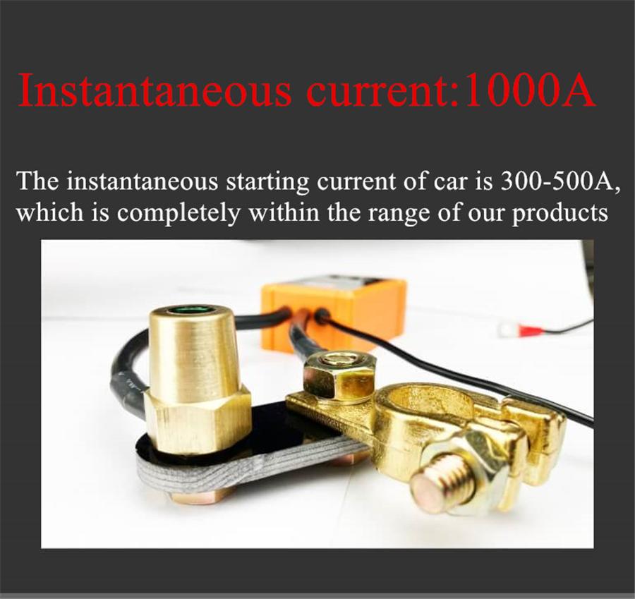 Wireless Remote Manual Automatic Control Car Battery Disconnect Master Switches