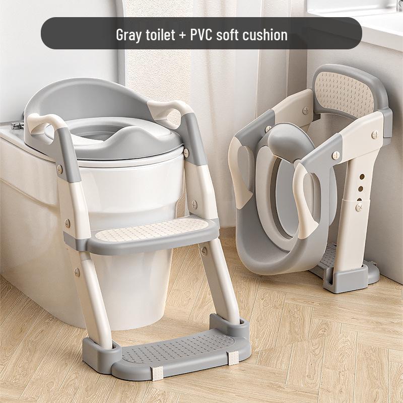 Foldable Toddler Potty Training Seat with Step Stool