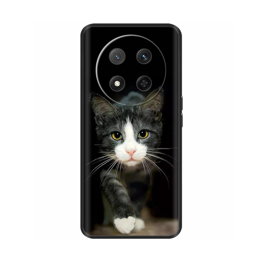 Soft Silicone Cover For Huawei Honor Magic7 Lite 5G Case Ginkgo Printed Phone Back Case On For Honor Magic7 Pro Magic 7 Fundas