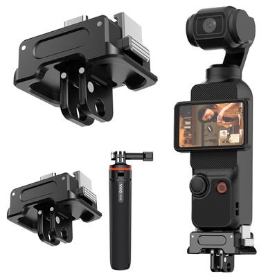 Folding Holder Tripod 1/4 Gimbal Camera Quick Release Bracket Type-C Adapter Connector for DJI Pocket 3 Portable Gimbal Camera