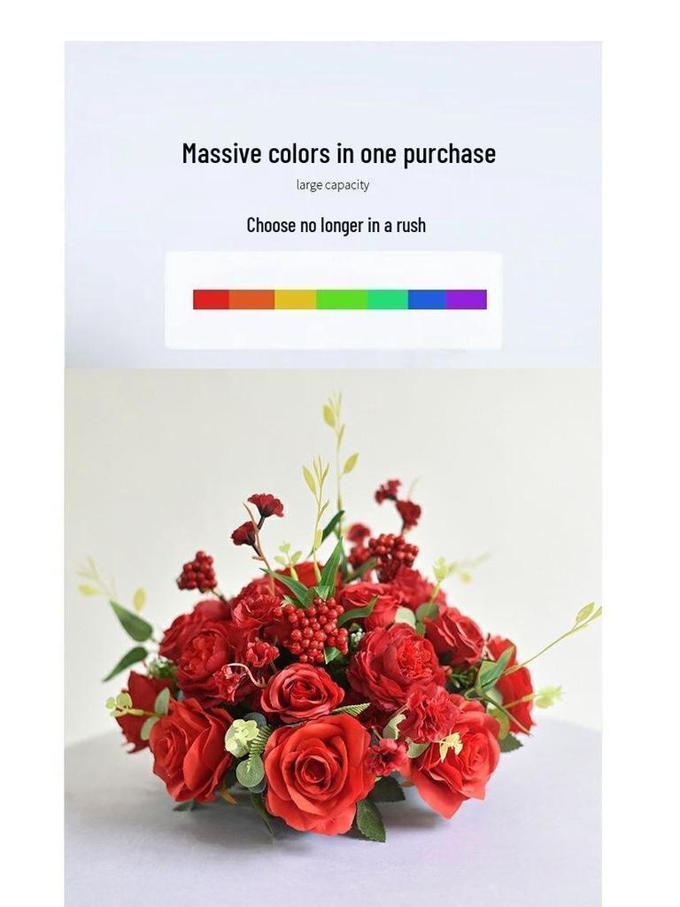 Japanese-Style Floral Art Dining and Bedside Table Arrangement