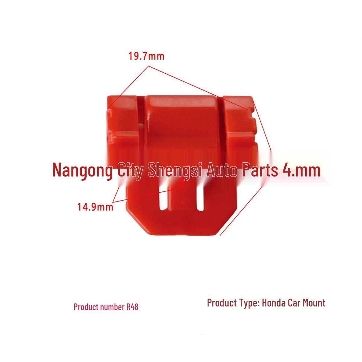 

Комплект клипс и уплотнительных полос для молдинга окна Honda Accord 10000 Set