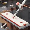 2025 Hands-Free Thickened Flat Mop - Effortless Wet & Dry Cleaning with High Water Absorption