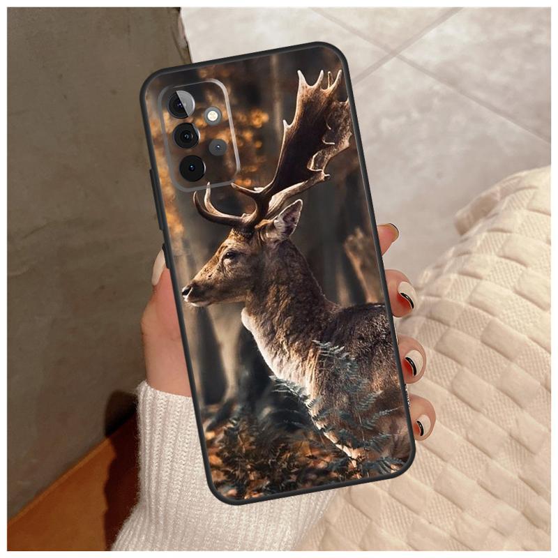 Deer For Samsung Galaxy A14 A34 A54 A06 A16 A26 A36 A56 A12 A32 A52 A13 A33 A53 A15 A35 A55 Case