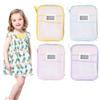 Dragkedja Testpapper Förvaringspåse Stor Kapacitet Kontorsmaterial Organizer Påse Filmappväska Barn