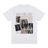 T-shirt Lana Del Rey Ultraviolence Album Musicale T-shirt Uomo Donna Vintage Manica Corta Larga T-shirt Harajuku Streetwear