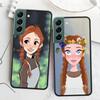 A-Anne of Green Gables Anne Shirley Phone Case For Samsung S25 Edge S24 FE Galaxy S22 Ultra S21 Plus S20 S23 S10 Plus Cover Sili