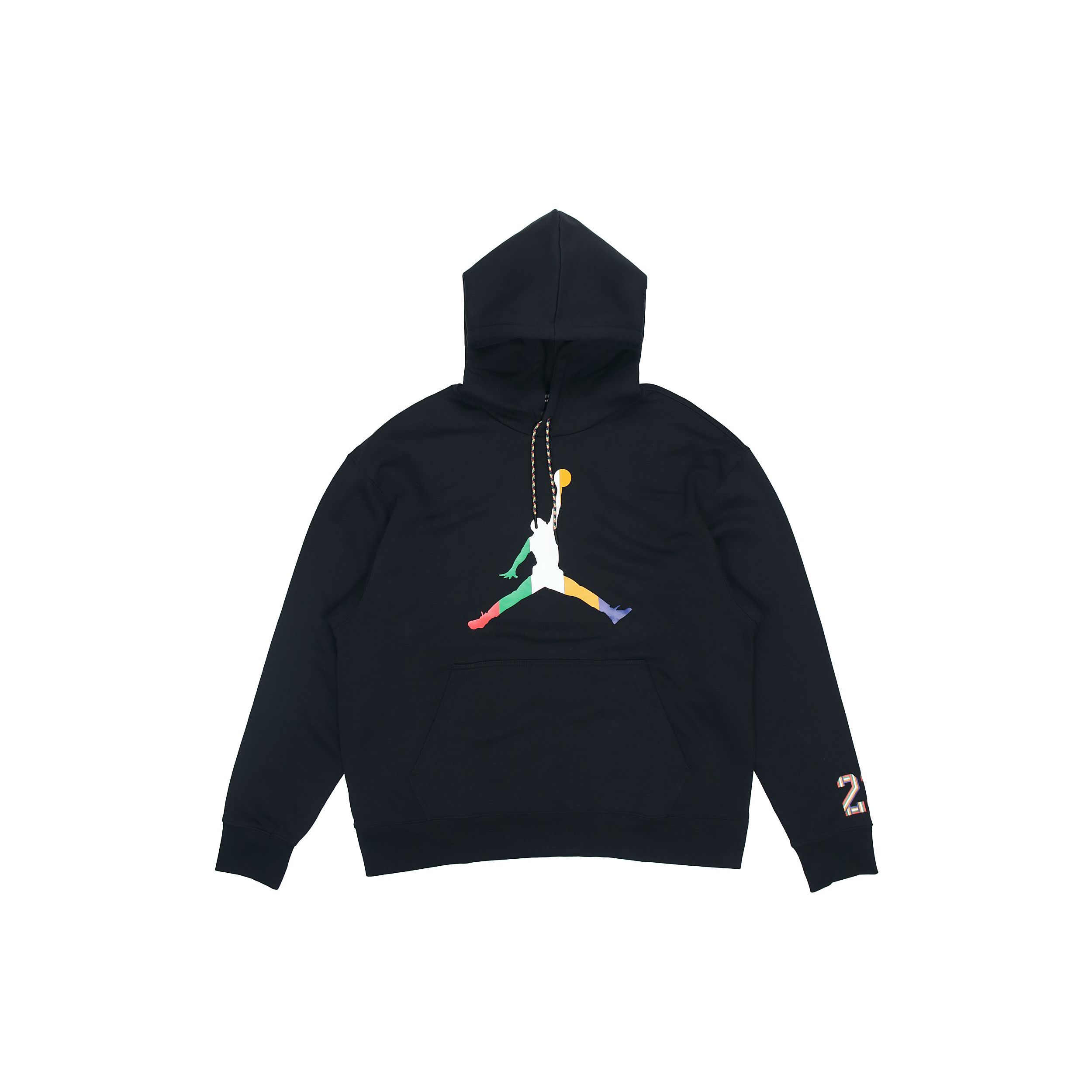 

Jordan Men s Essentials Large Logo Fleece Hoodie Black DN1471-010 XXXL