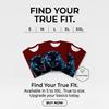 Neon Blue Panther 3D All Over Print Men's Crew Neck T-Shirt