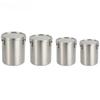with Scale Stainless Steel Storage Tank Leak-Proof Grains Sealed Bucket  Coffee Beans