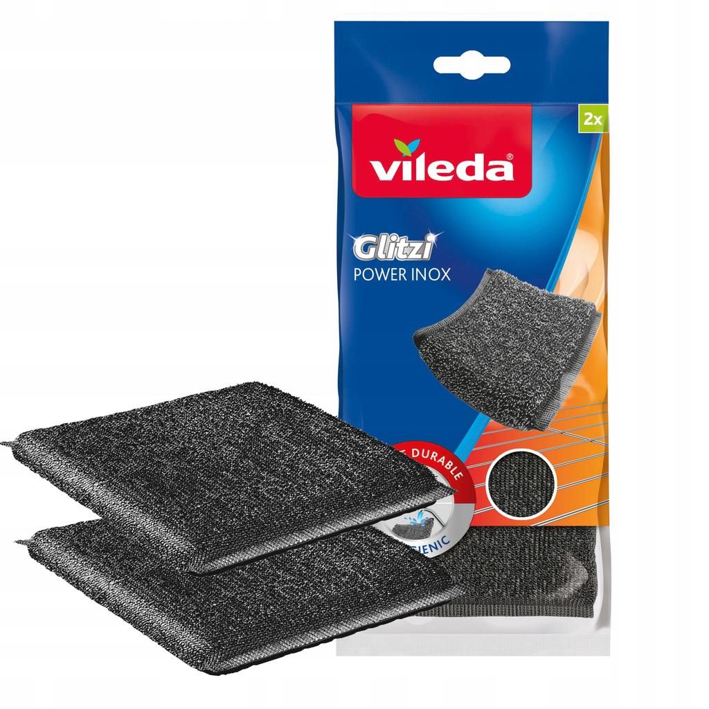 Vileda Glitzi Power Inox Scourer 2 pcs