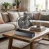Portable Mosquito Coil Stand Rustproof Mosquito Incense Holder Coil Incense Burner  Indoor Use