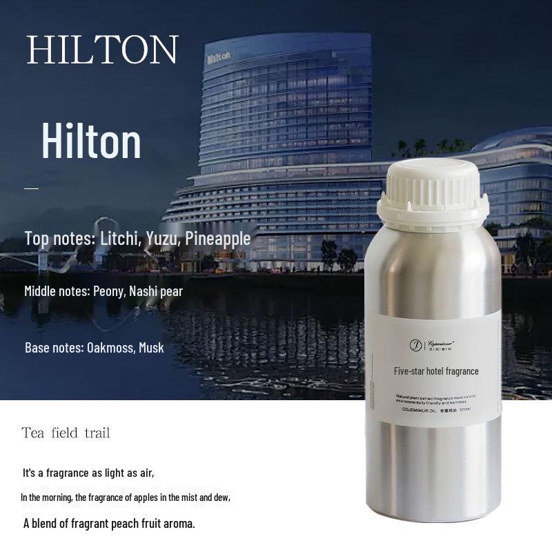 Hilton Aromatherapy Essential Oil Refill - Large Bucket for Living Room, Bedroom, and Toilet Air Freshener and Deodorizer.