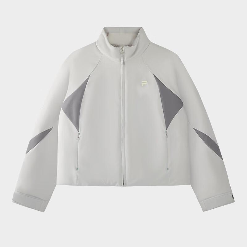 FILA FUSION Women s Colorblock Stand-Collar Padded Jacket L