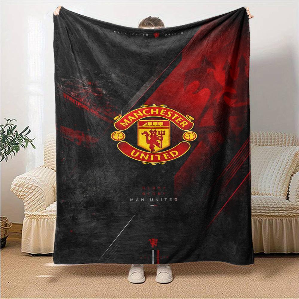 Manchester Blanket Soft & Cozy Great for Chair Couch Seaside Four Seasons Multipurpose Stylish Decor Ideal Gift for Friends Family Couples Picnic