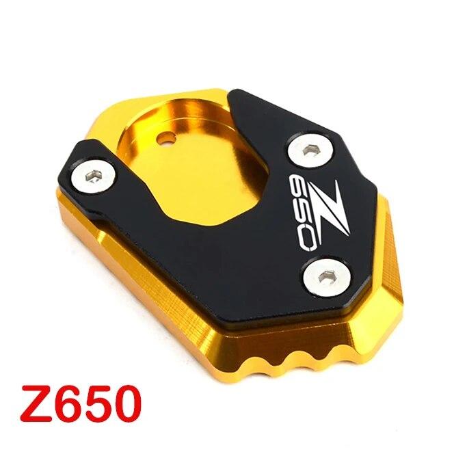 Επέκταση Πλαϊνού Σταντ Μοτοσυκλέτας Πλαϊνό Σταντ Μεγέθυνση Πλάκας Για Kawasaki Z 650 900 Z900 RS SE Z650 Z900RS 2017-2022 Αξεσουάρ