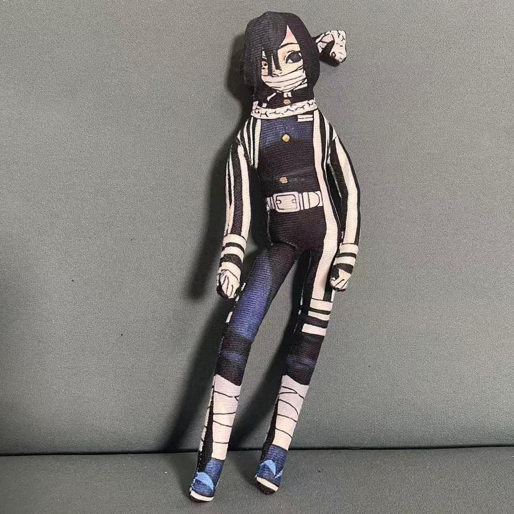 Poseable Toy With Wire Skeleton Abstract Body, 28Cm Demon Slayer Tanjiro Neko Zenitsu Cosplay Plush Mouse Figure