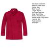 Women Men Chef Shirt Breathable Sweat Absorption Solid Color Long Sleeves Stand Collar Cooking Restaurant Plus Size Unisex Pocket Chef Uniform