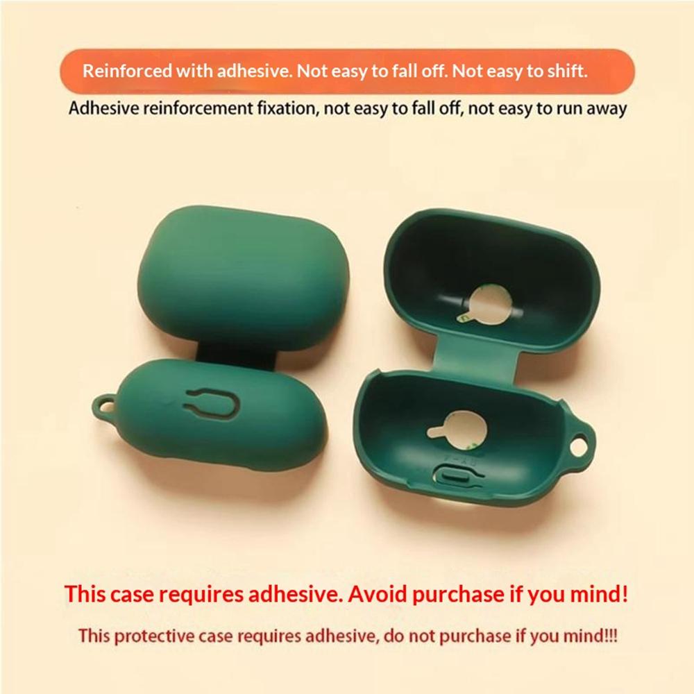 For Honor Earbuds 4 Silikonhülle Kabellose Ohrhörer Schutzhülle mit Anti-Verlust-Schnalle