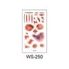 New Waterproof Halloween Horror Wound Scar Face Disposable Temporary Tattoo Scar Sticker