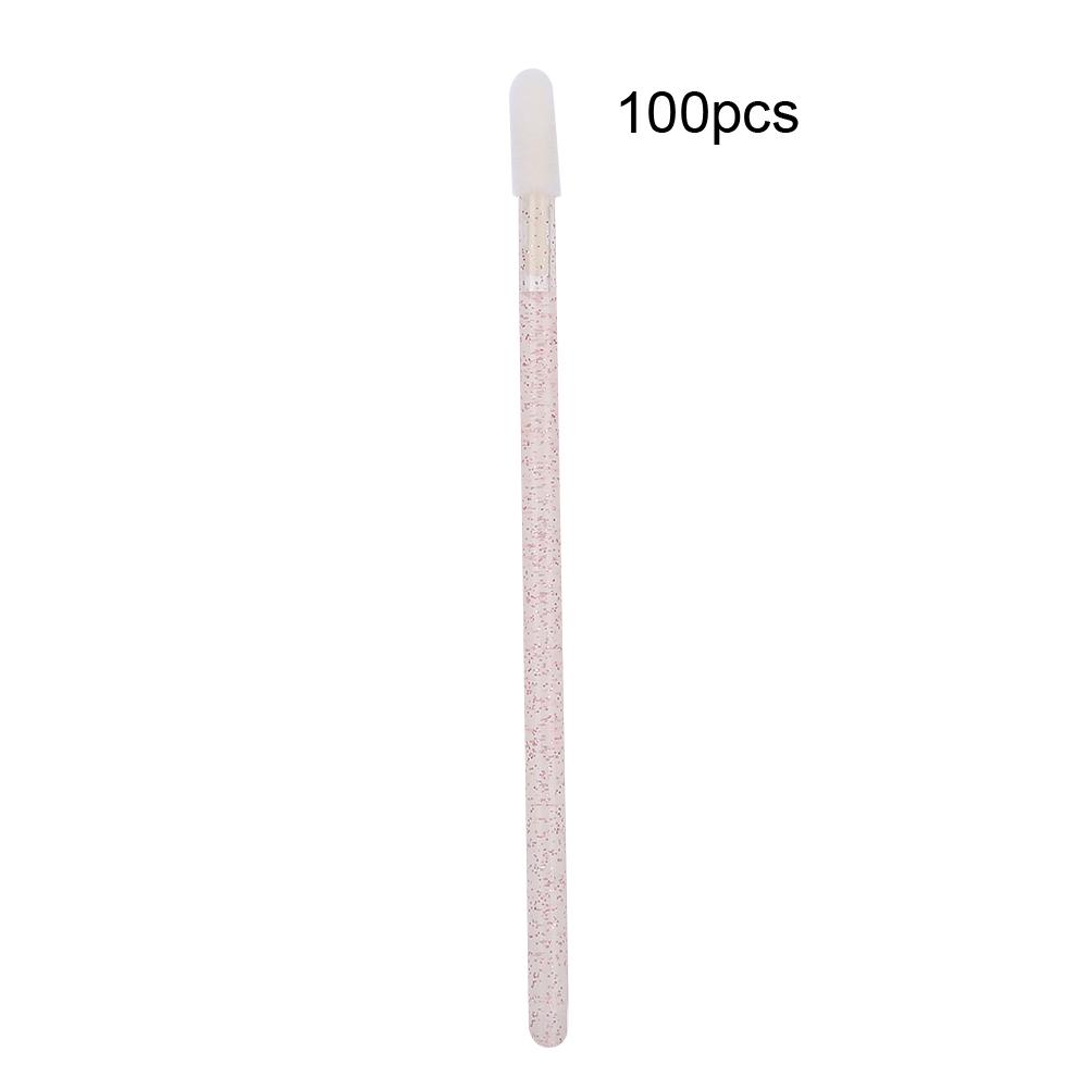 Disposable Lip Brush Portable Lip Gloss Wands Multifunctional Cosmetic Brush Tool