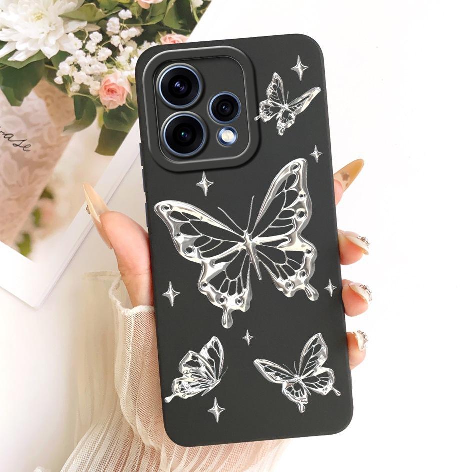 For OPPO Reno 15 5G Case Reno 15 Pro Cover CPH2813 CPH2825 New Stylish Flower Soft Silicone Phone Case For OPPO Reno15 15c Shell