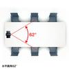 Sanwa Supply Webcam with 10x USB A Megapixel Remote Control Compatible Zoom, Connection, 2.1 Resolution, (CMS-V54BK)