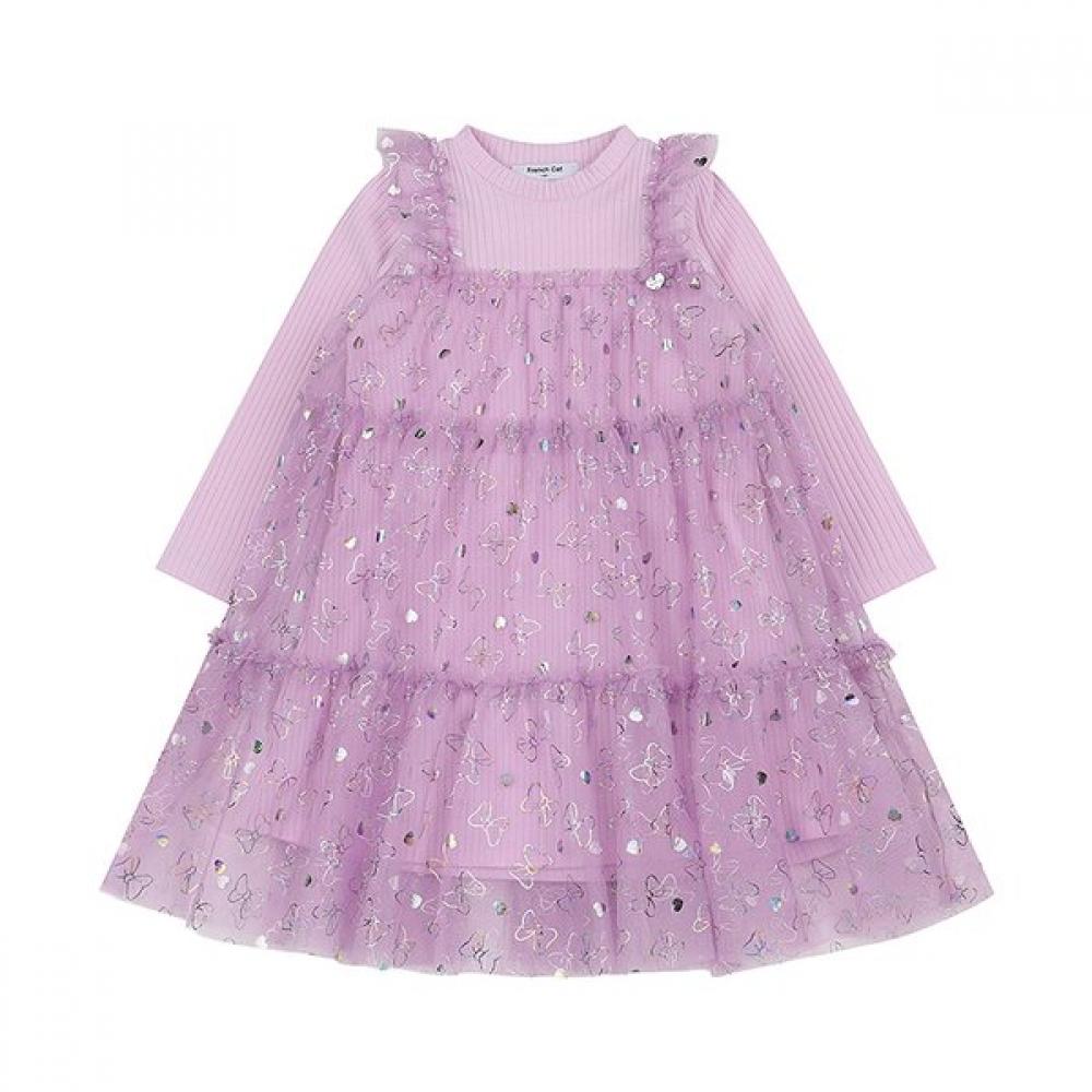 French Cat Ribbon Tiered Dress 2 Types Pick 1 Q64ddo212 Do222