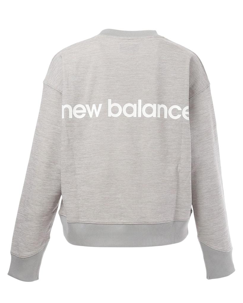 Golf Crew Neck Sweatshirt 3 [New Balance] Women's (Stretchy/Shape Retention) / 012-5162502 020_Gray [LL]