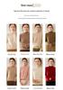High Neck Cashmere Sweater - Loose Fit Solid Color Knit for Autumn and Winter