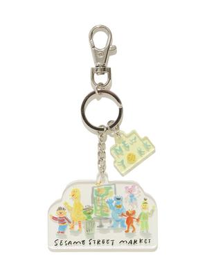 Sesamstraat Markt NY Acryl Sleutelhanger SSMUGG253436 Dames C One Size