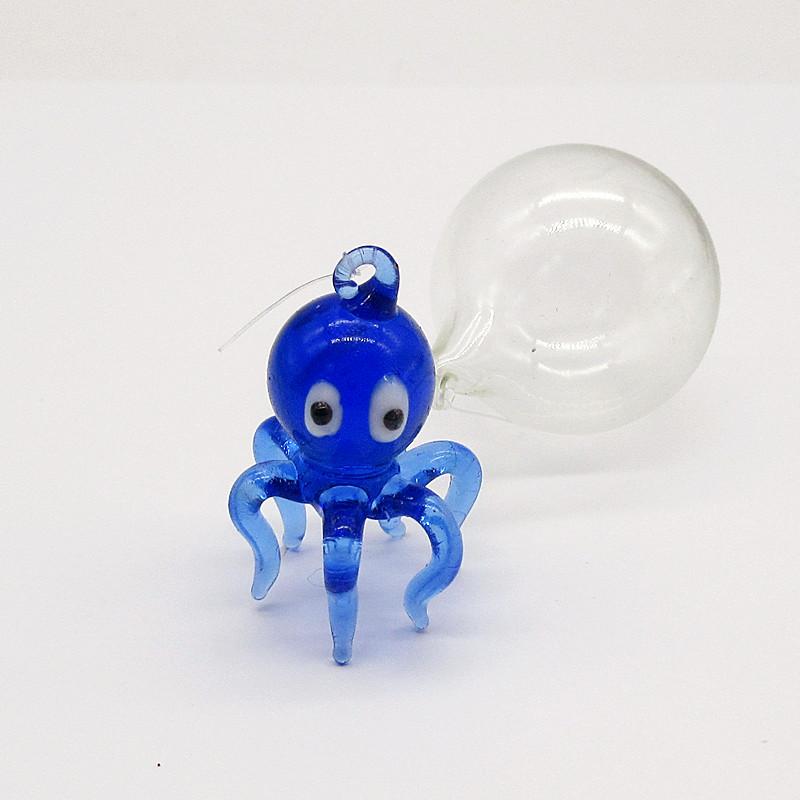 Custom Handmade Floating Glass Killer Whale Mini Figurine Aquarium Decoration Pendant Accessories Art Marine Animal Orcas Statue