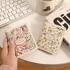 Flower Card Bag Female Niche Advanced Sense Anti-degaussing Card Sleeve Multi-card Cute Small Large Capacity Coin Wallet New
