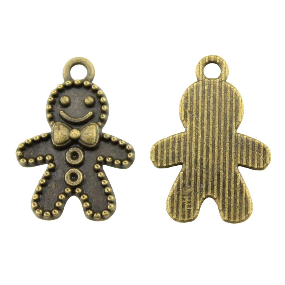 Acorn Charms Christmas Tree Pendants For Forest Nature Themed Jewelry
