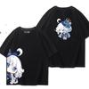 Popolari T-shirt da Uomo Genshin Impact Furina Stampa 3D Manica Corta Magliette Moda Uomo Donna Girocollo Top Abbigliamento Estivo