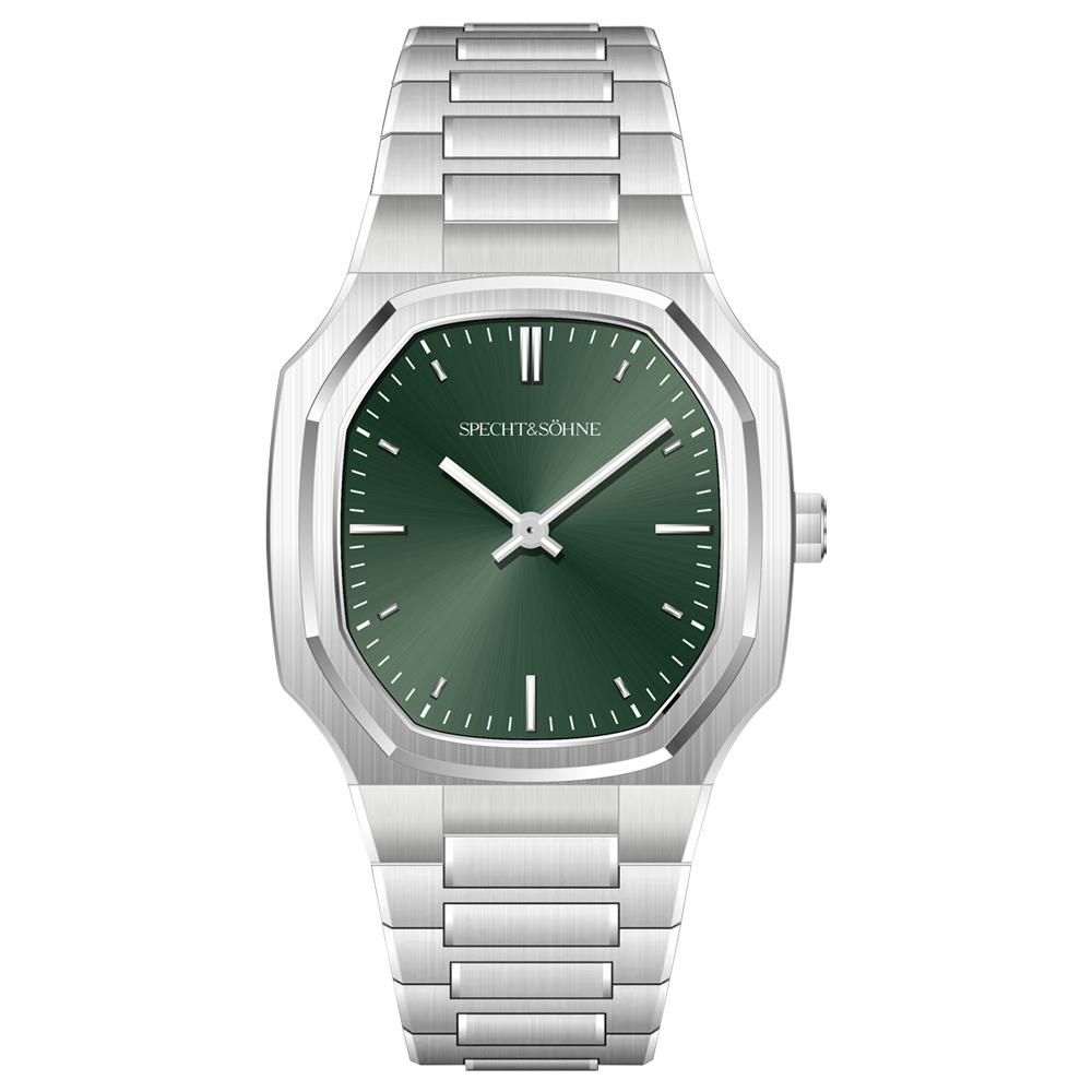 New Fashion Specht & Söhne Ultrathin Quartz Watch For Men Ice Blue Color Stainless Steel Watches Sapphire Crystal 50M Waterproof