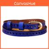 Elegant Genuine Leather Belt For Women With Alloy Closure And Pure Color Finish For Office