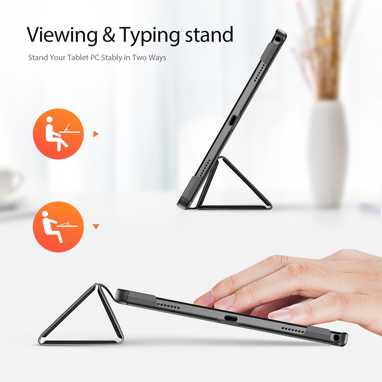 

DUX DUCIS Domo Series for Lenovo Tab M11/Xiaoxin Pad 11 2024 Leather Case Tri-fold Stand Tablet Cover Black