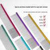 Multi-color Space Aluminum Ultra-light Pet Hair Detangling Rake Comb